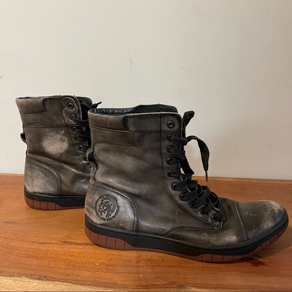 Diesel Tatradium Basket Butch Boot Mens US 11